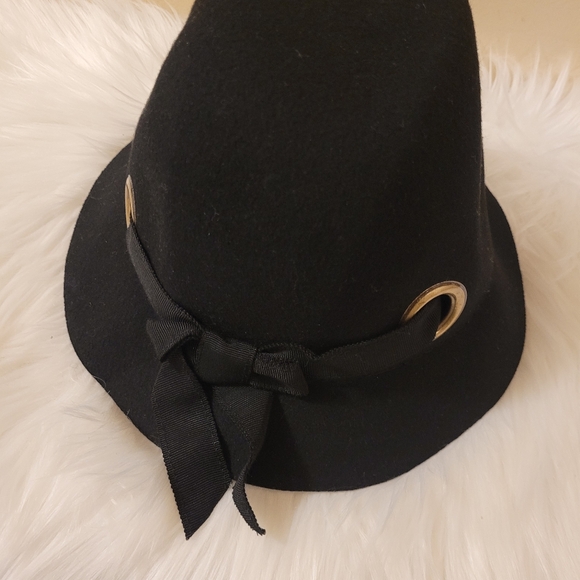 Liz Claiborne Women's Hats Black Ribbon Brim - Picture 8 of 9